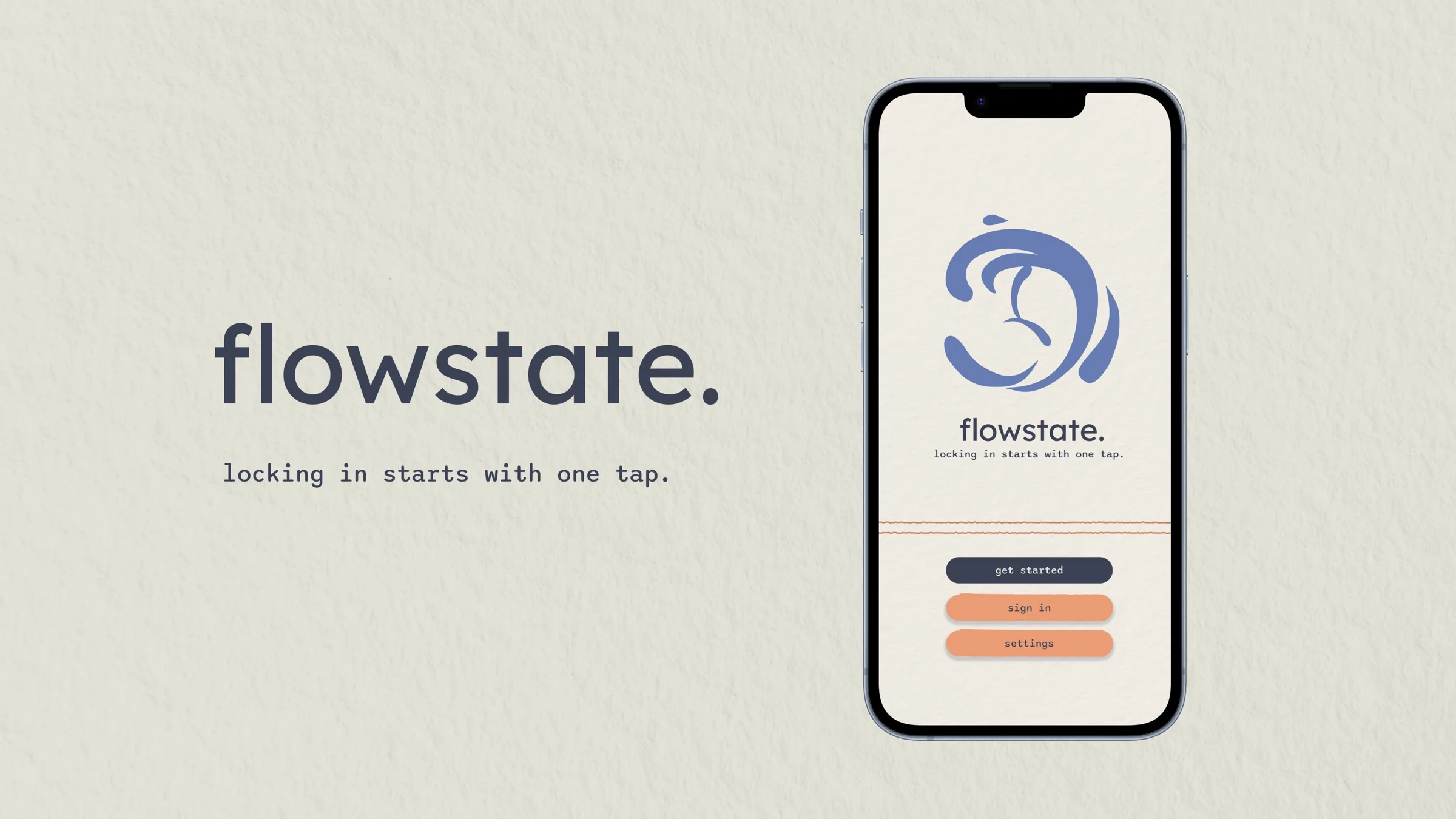 Flowstate project cover